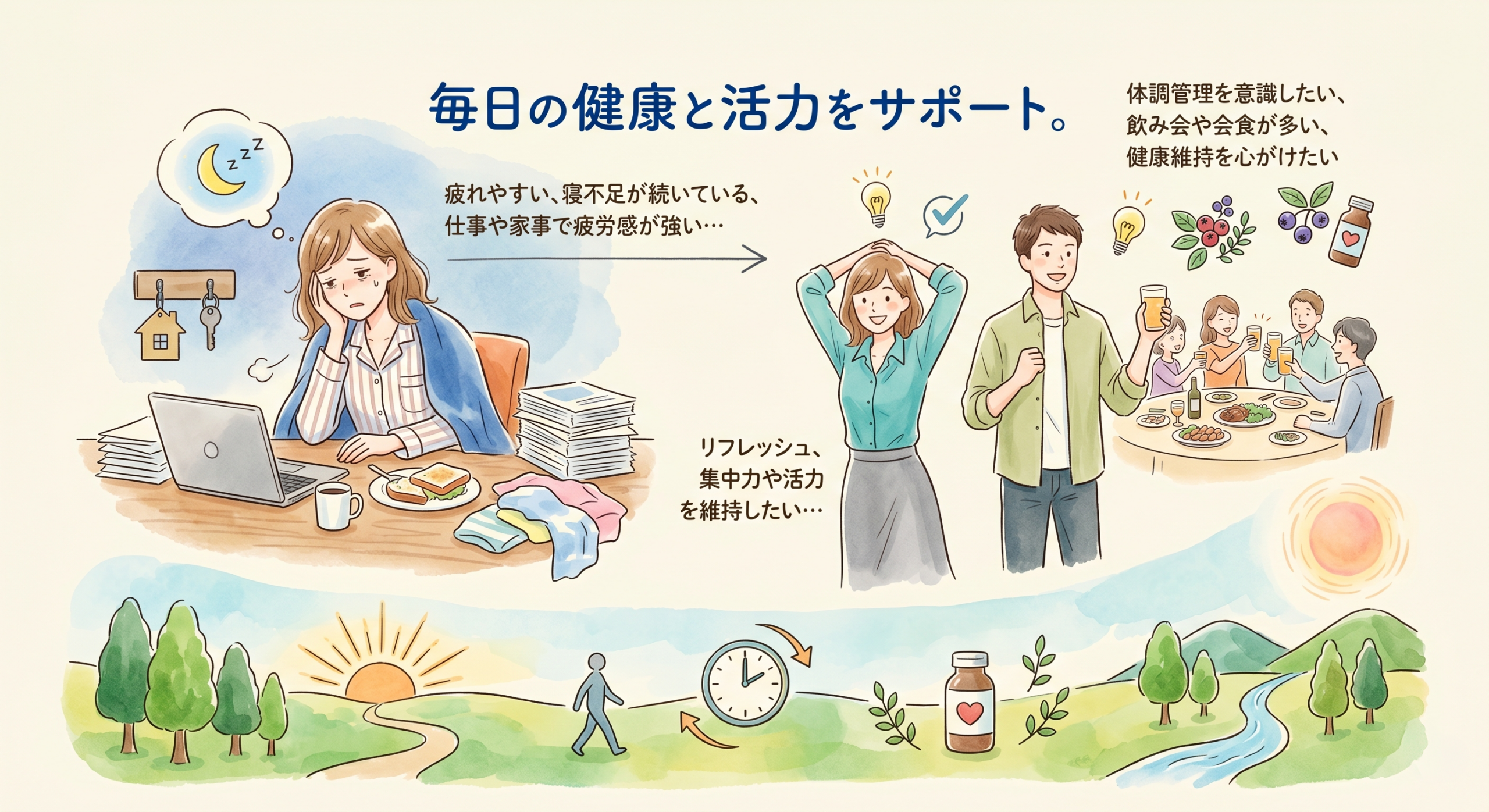 毎日の健康と活力をサポートするニンニク注射のイメージ